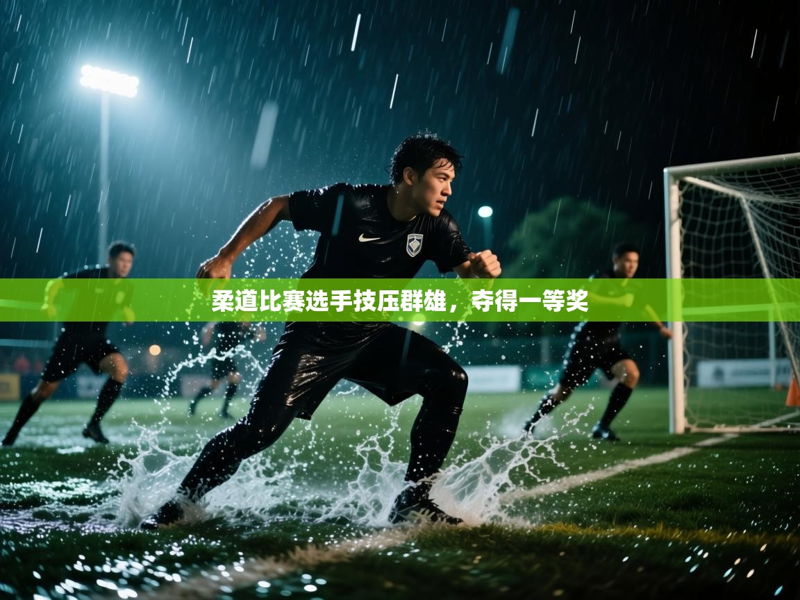 柔道比赛选手技压群雄，夺得一等奖